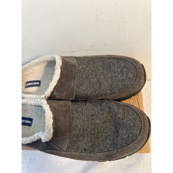 Lands end loafers gray size 11b mules slip on - Picture 3 of 10